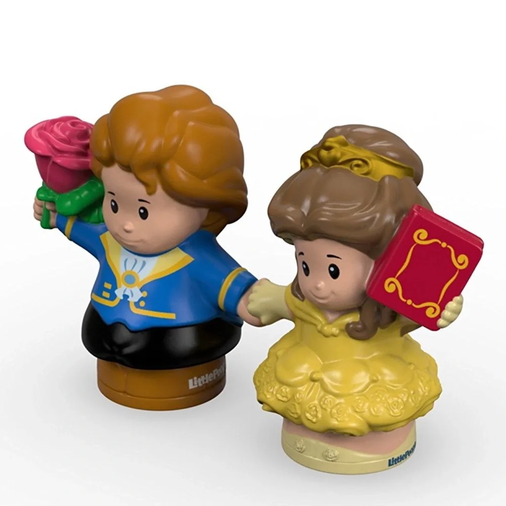 Little People Princess Belle and Prince Rare Disney Fisher Price Vintage Toys - Picture 3 of 14